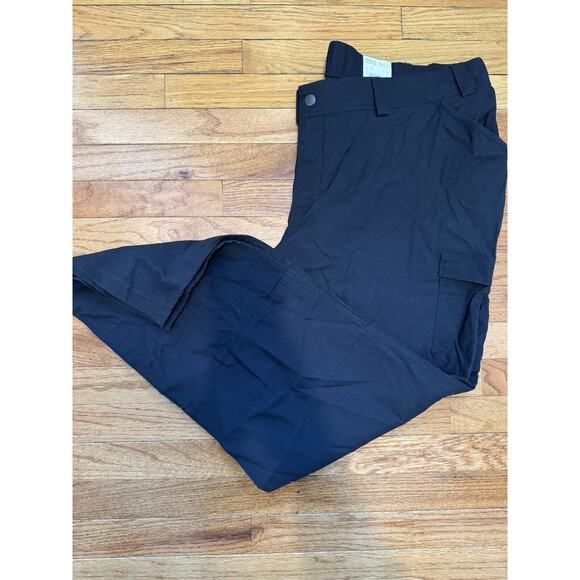 NWT Duluth Trading‎ Women Dry on the Fly Hiking Cargo Pant Boot Black PLUS 26x33 - Picture 8 of 10